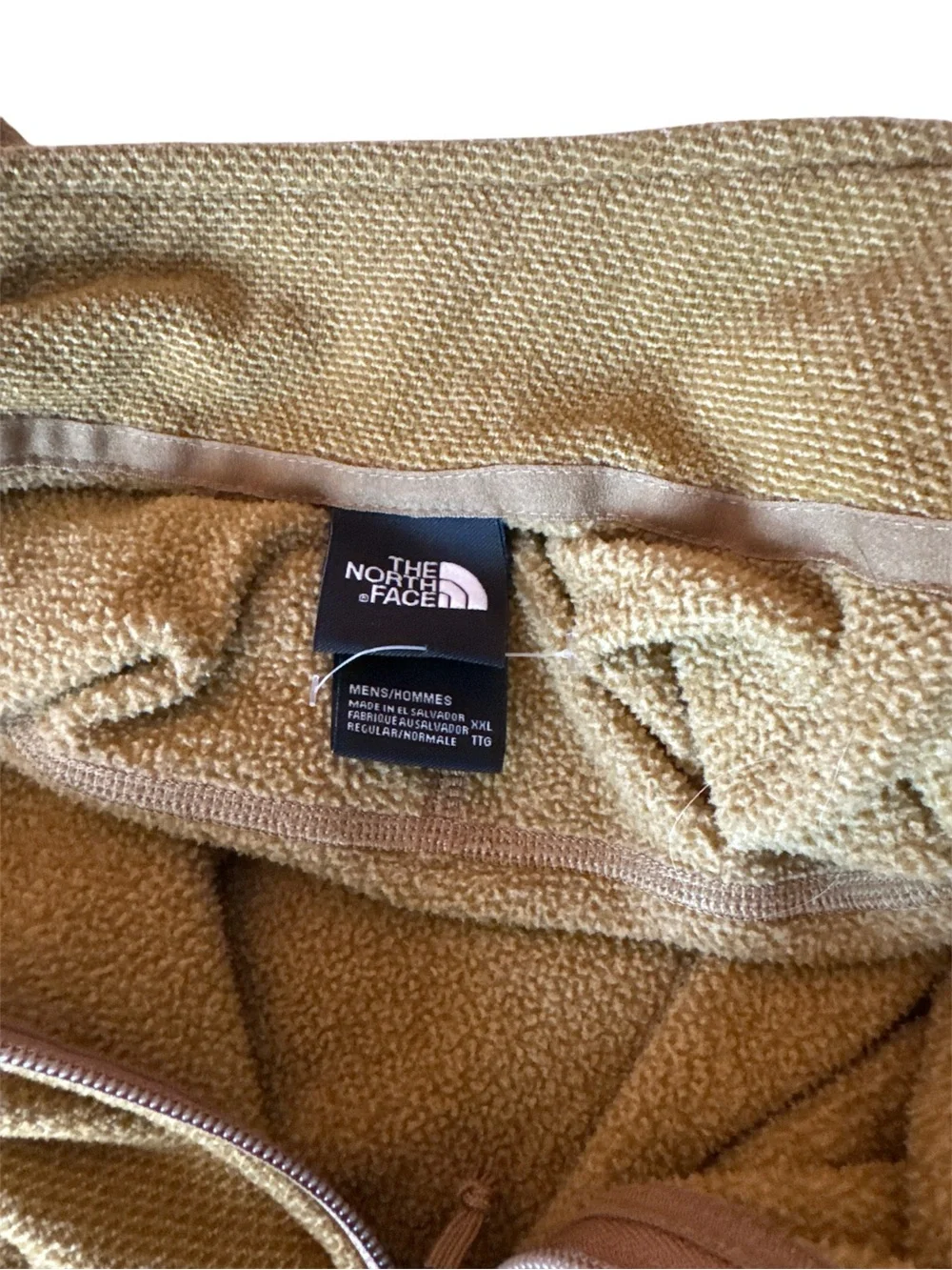 The North Face Men’s Half-Zip Fleece Pullover - Mustard Gold